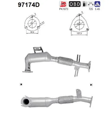 Catalizador Volvo C70 II Convertible · Volvo C30 · Volvo S40 II