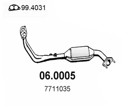 Catalizador Lancia Y10 · Autobianchi Y10