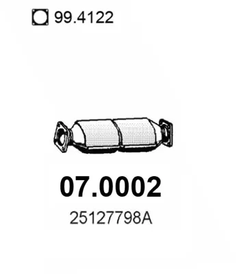 Catalizador Daewoo ESPERO · Daewoo NEXIA · Daewoo NEXIA Saloon