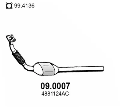 Catalizador Chrysler VOYAGER IV