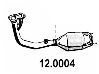 Catalizador Fiat UNO