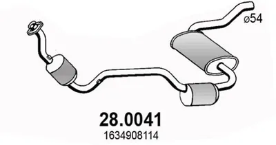 Catalizador Mercedes-Benz M-CLASS