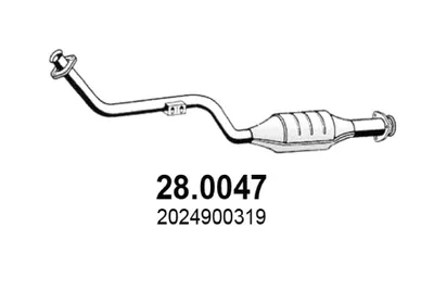 Catalizador Mercedes-Benz C-CLASS