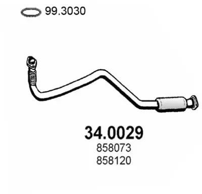 Catalizador Opel VECTRA A · Opel VECTRA B Hatchback · Opel VECTRA B