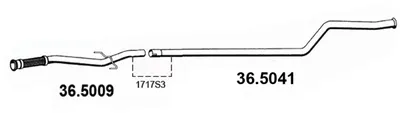 Tubo de escape Peugeot 206 Hatchback · Peugeot 206+