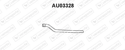 Tubo de escape VENEPORTE AU03328