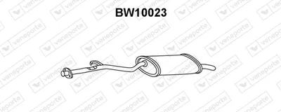Silenciador posterior Bmw 3
