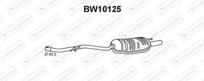 Silenciador posterior Bmw 3 · Bmw 3 Coupe · Bmw 3 Touring