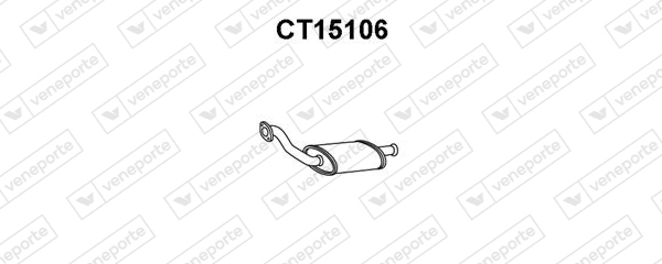 Presilenciador Citroën C15 Box Body/MPV