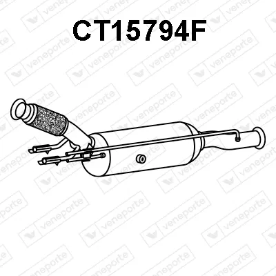 Filtro de partículas Citroën C4 PICASSO I MPV · Citroën C4 GRAND PICASSO I · Peugeot 5008