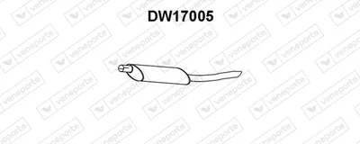 Silenciador posterior Daewoo ESPERO · Daewoo ARANOS