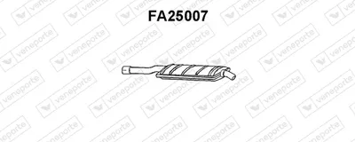 silenciador del medio Fiat 128 · Fiat 128 Familiare