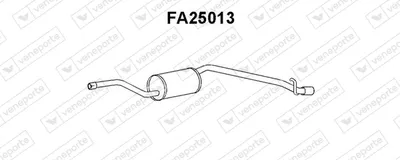 Silenciador posterior Fiat UNO