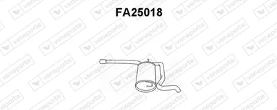 Silenciador posterior Fiat STRADA Pickup