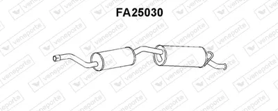 Silenciador posterior Fiat UNO