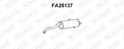 Silenciador posterior Fiat RITMO