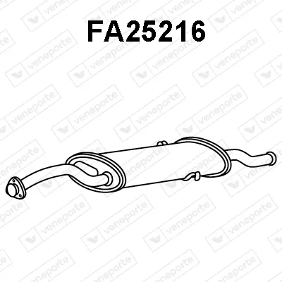 Silenciador posterior Fiat CROMA