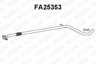 Tubo de escape Fiat PANDA · Fiat PANDA VAN