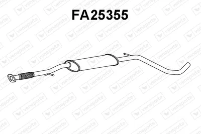 Presilenciador Fiat PANDA · Fiat PANDA VAN