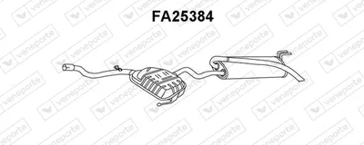 Silenciador posterior Fiat MAREA