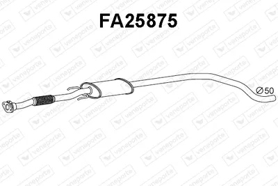 Presilenciador Fiat PUNTO EVO · Fiat PUNTO