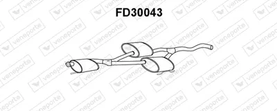 Presilenciador Ford SCORPIO II · Ford SCORPIO II Turnier