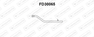 Tubo de escape VENEPORTE FD30065