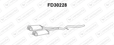 Presilenciador Ford GRANADA II · Ford GRANADA Turnier