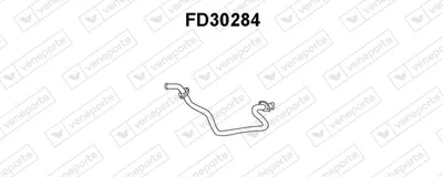 Tubo de escape VENEPORTE FD30284