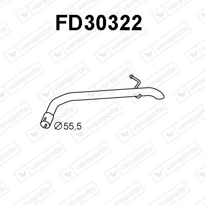 Tubo de escape Ford TOURNEO CONNECT · Ford TRANSIT CONNECT