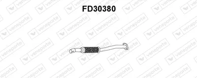 Tubo de escape Ford FIESTA IV · Ford FIESTA Box Body/MPV