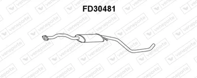 Presilenciador Ford ESCORT V · Ford ESCORT V Saloon · Ford ORION III