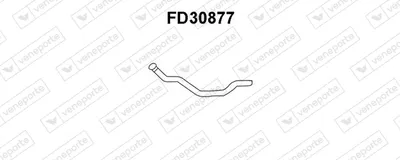 Tubo de escape VENEPORTE FD30877