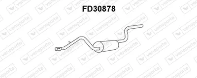 Silenciador posterior Ford TRANSIT Bus · Ford TRANSIT Van · Ford TRANSIT Platform/Chassis