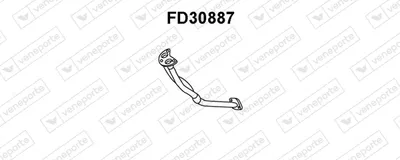 Tubo de escape Ford SIERRA II Hatchback
