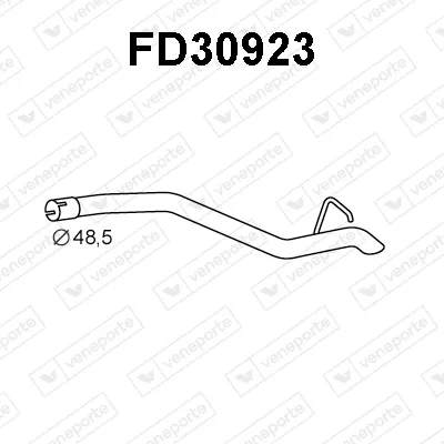 Tubo de escape Ford FOCUS II Saloon · Ford FOCUS II Convertible