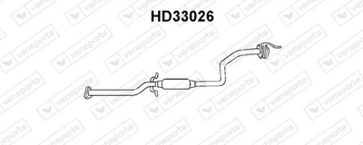 silenciador del medio Honda CIVIC V Hatchback