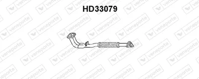 Tubo de escape VENEPORTE HD33079