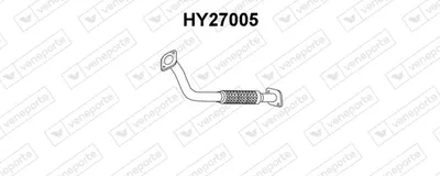 Tubo de escape Hyundai H100 Van