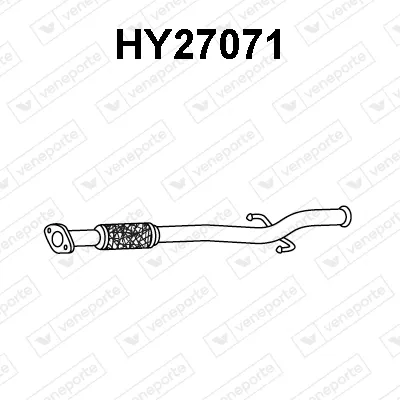 Tubo de escape Hyundai GETZ