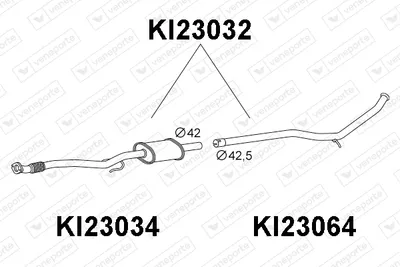 Presilenciador Kia PICANTO I