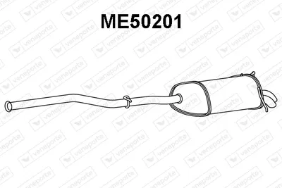 Silenciador posterior Mercedes-Benz C-CLASS · Mercedes-Benz C-CLASS Coupe · Mercedes-Benz C-CLASS T-Model