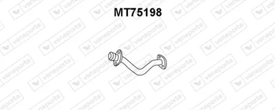 Tubo de escape Mitsubishi L 300 III Bus · Mitsubishi L 300 III Van