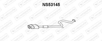 silenciador del medio Nissan PRIMERA · Nissan PRIMERA Hatchback