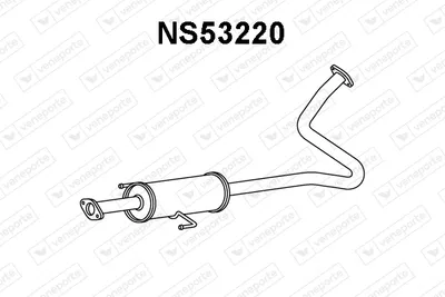 Presilenciador Nissan NOTE