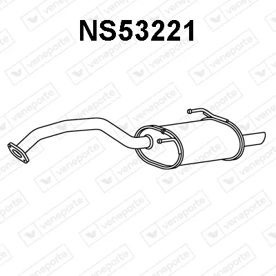 Silenciador posterior Nissan MICRA IV · Nissan NOTE