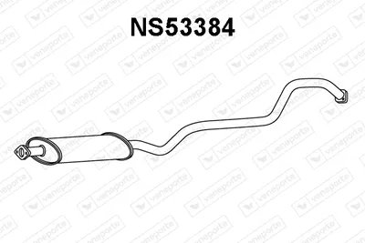 Presilenciador Nissan ALMERA II Hatchback · Nissan ALMERA II