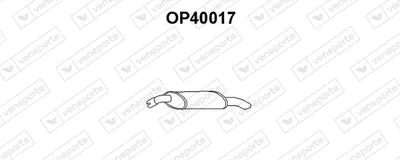Silenciador posterior Opel ASTRA F Estate · Opel ASTRA F CLASSIC Estate · Vauxhall ASTRA Mk III Estate