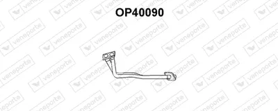 Tubo de escape Opel KADETT D · Opel KADETT D Estate