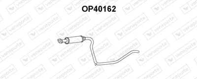 Presilenciador Opel KADETT E Combo